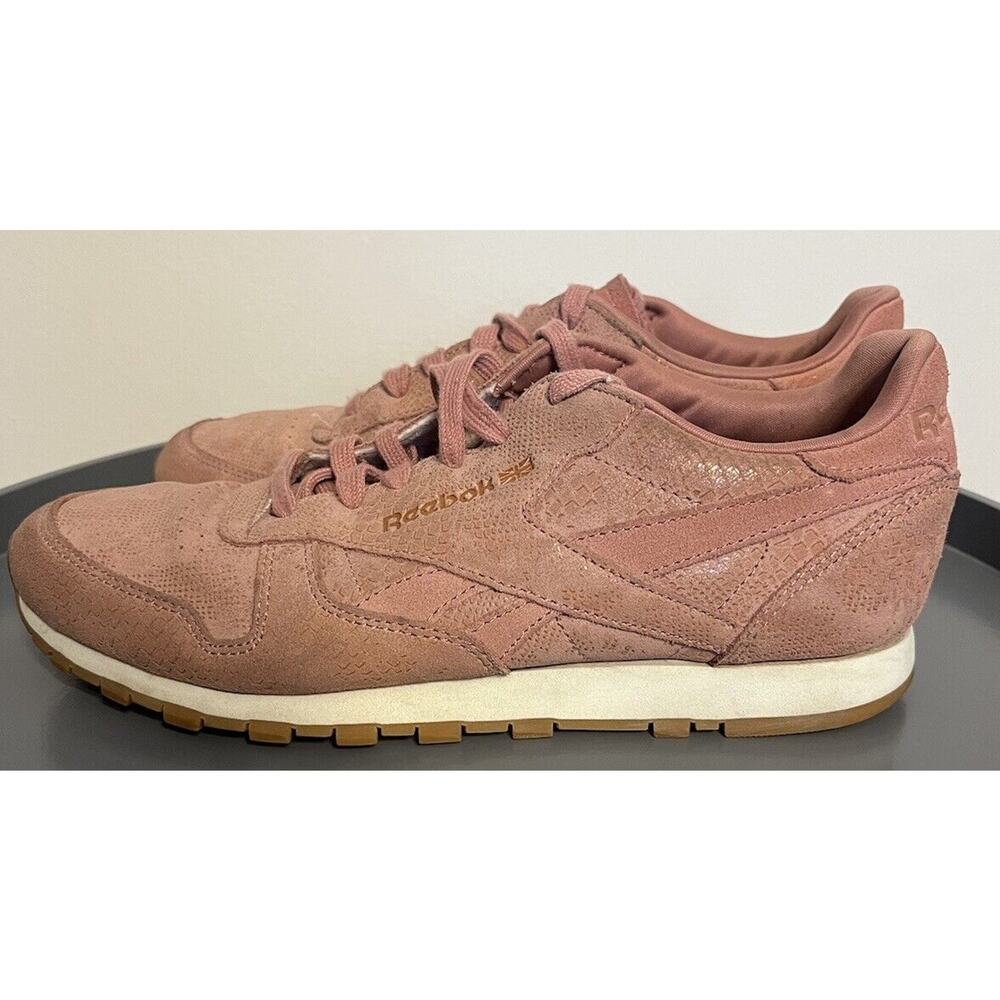 Size 8.5 - Women’s Reebok Classic Leather Low Pink Sneaker
